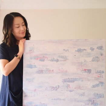 Satoko The Artist, paper craft and ink teacher